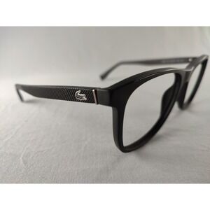 Lacoste L860S 002 Matte Black Rectangular Men's Eyeglass Frames 56-18-145